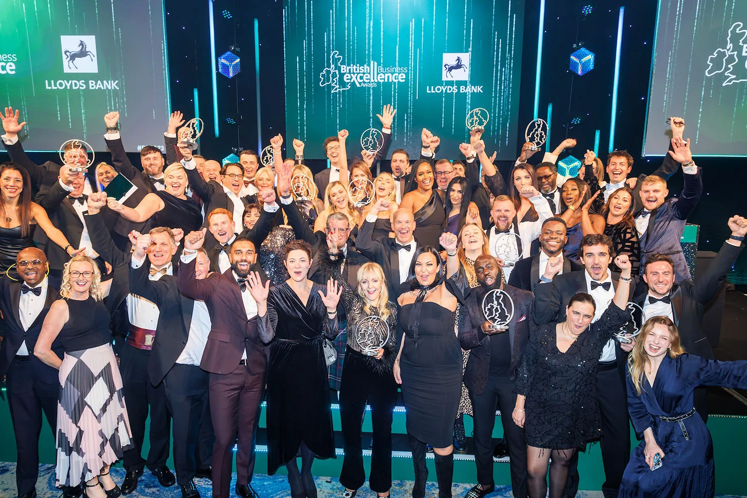 Winners of the 2023 BBEA business awards
