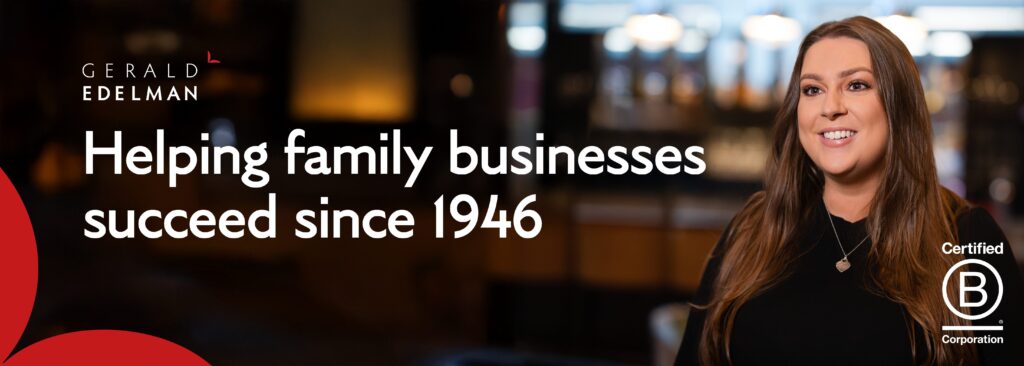 Gerald Edelman - Helping family businesses succeed since 1946